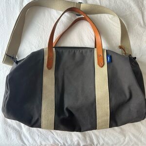 Joshu + Vela x Casper Large Canvas Duffel Bag in gray